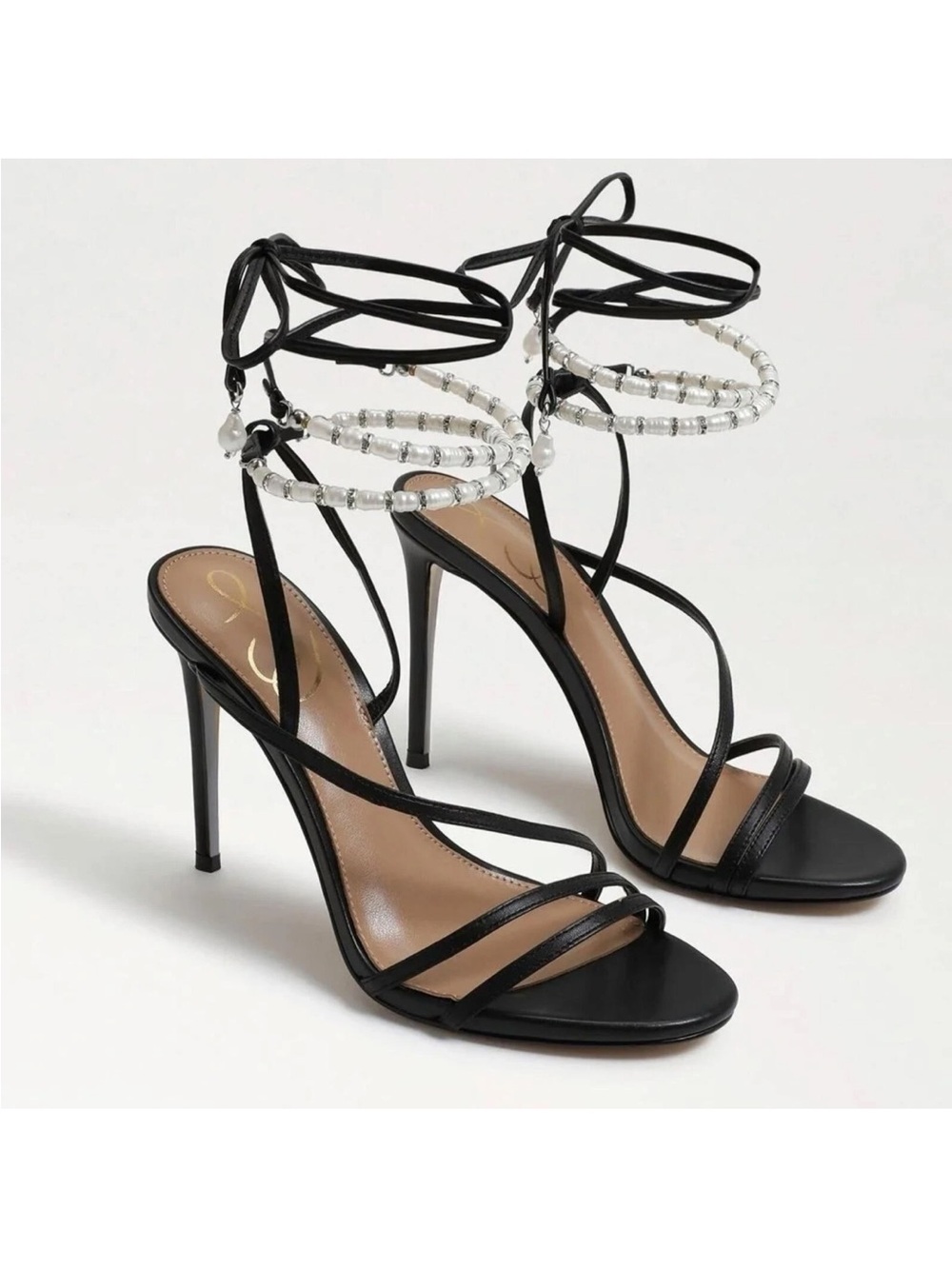 New Sam Edelman Women's Scarlet Ankle Strap Dress Sandals NEW Size 9.5 $150